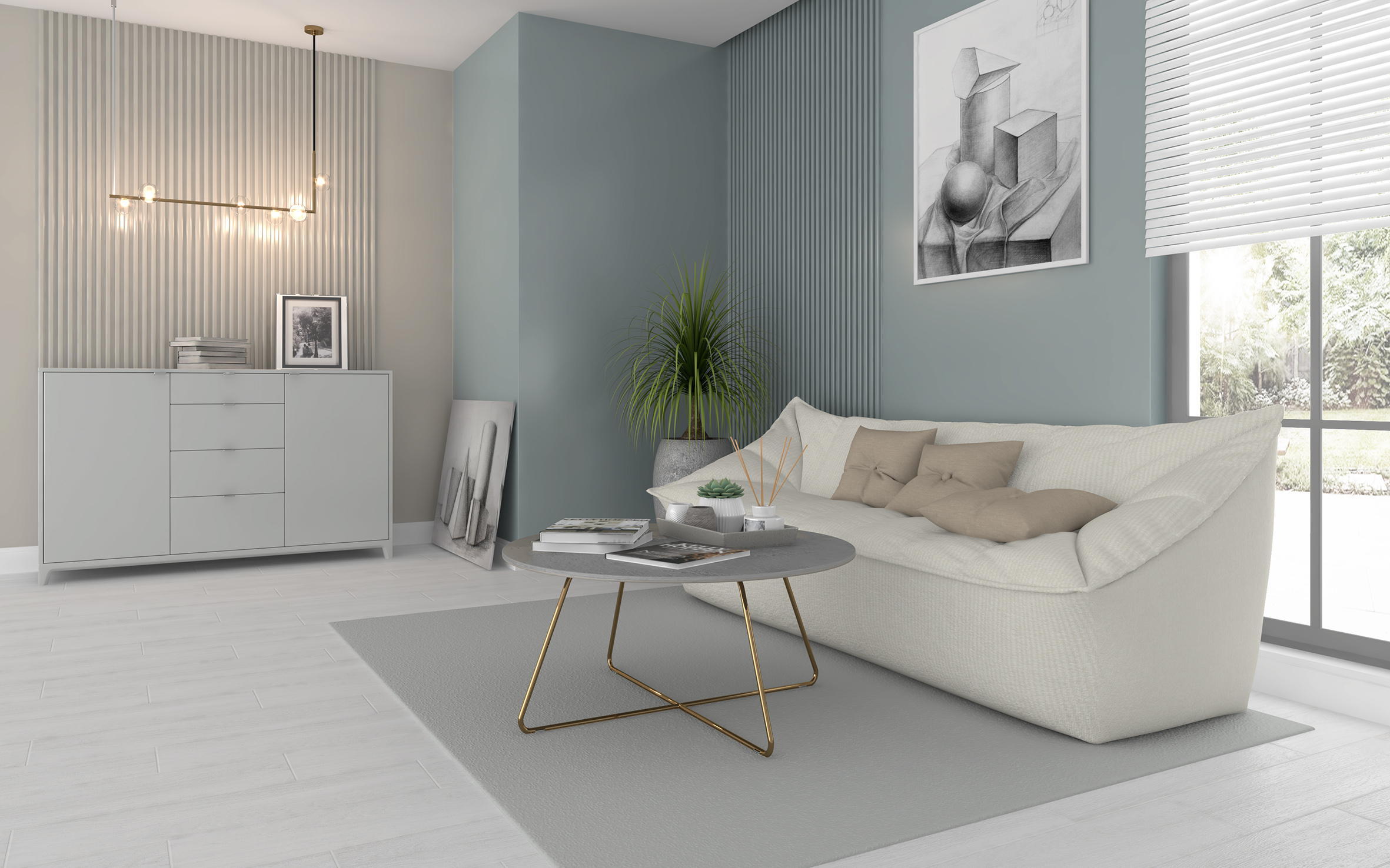 Керамогранит (SG705990R) Laparet Madera коричневый 20x80 матовый