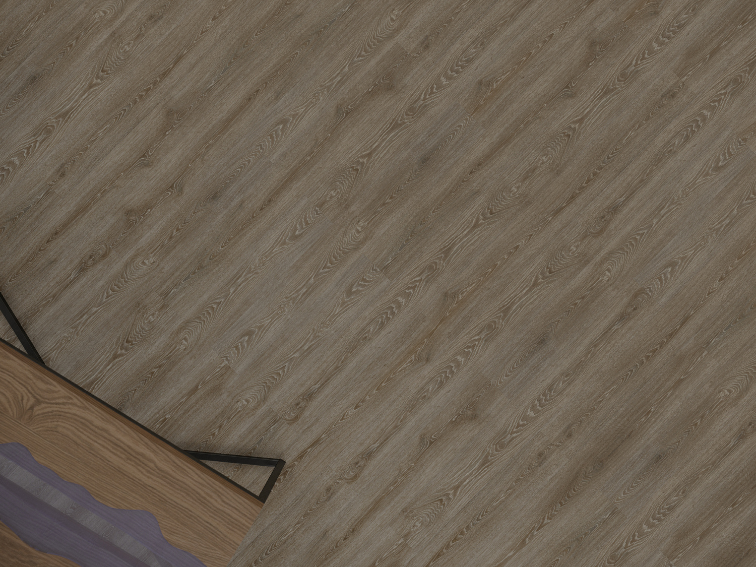 Кварцвиниловая плитка Fine Floor Strong FF-1255 Дуб Октопус кварц винил напольный