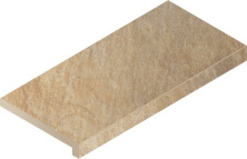 Ступень Италон Дистрикт Сэнд Х2 угловая правая 620070000710 бежевый 33x60