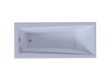 Акриловая ванна Aquatek Либра 150x70 прямоугольная, слив слева, с каркасом и экраном, без гидромассажа