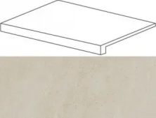 Ступень фронтальная Atlas Concorde Wise Ice Mist 33x60 лаппатированная