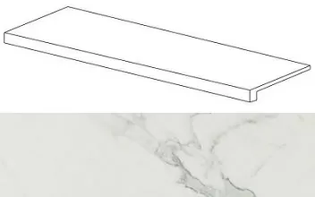 Ступень Marvel Calacatta Scalino ASMZ 33x75