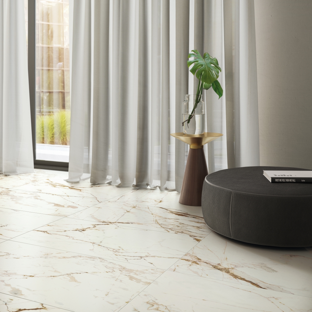 Плинтус ColiseumGres Pompei White 7,2x90