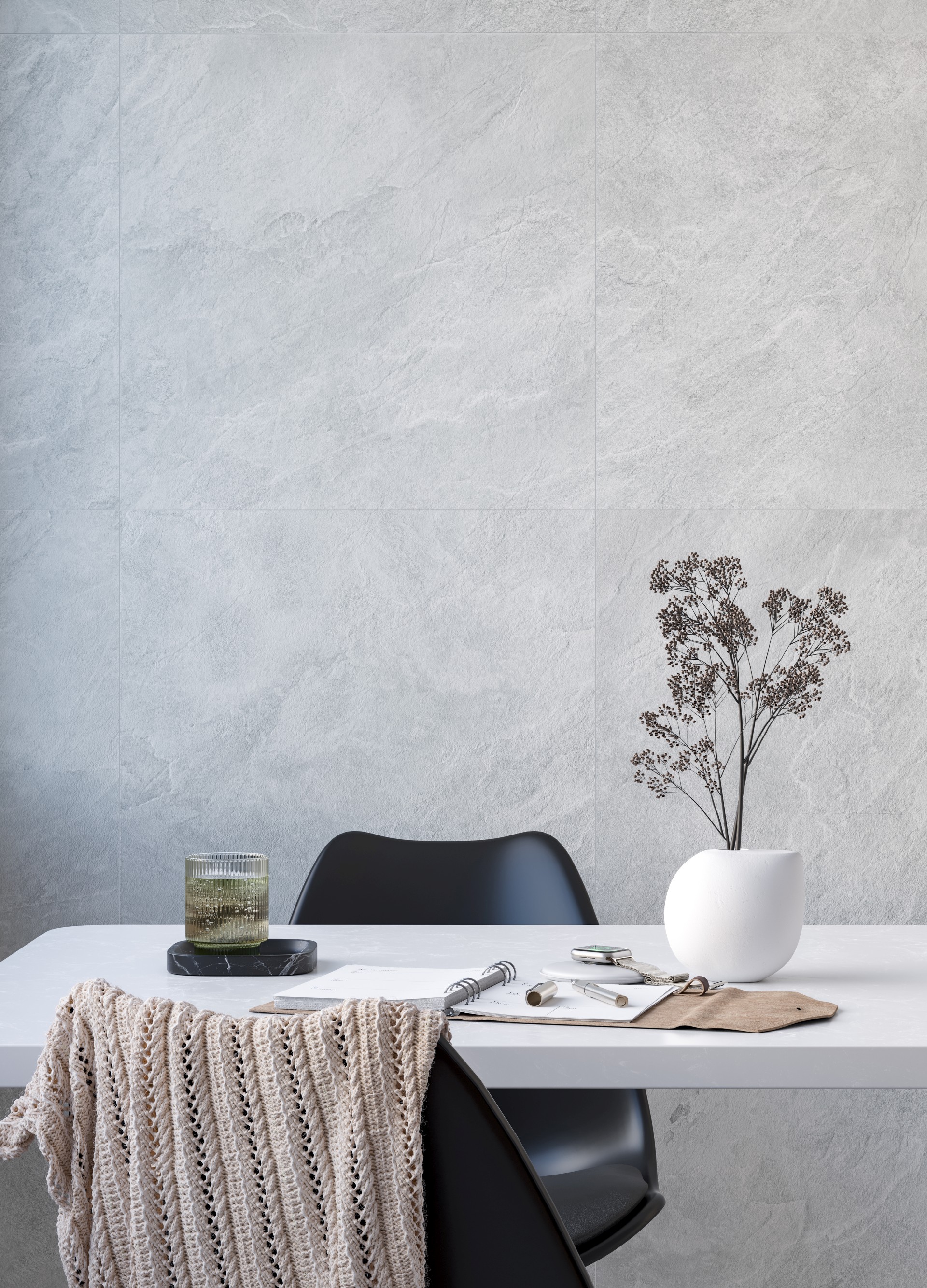 Плинтус Керранова Krater Grey K-2211/SR/p01/76x1200x10 серый