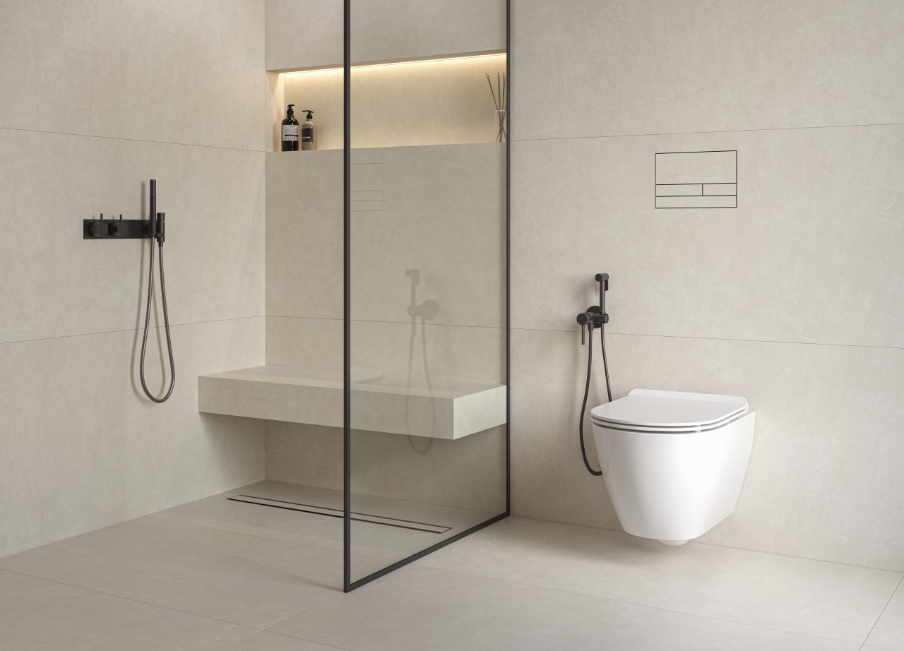 Керамогранит Керранова Naedine Сappuccino K-2153/SR/600x1200x10 коричневый