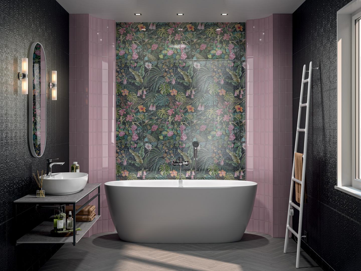 Бордюр Kerama Marazzi Альвао Багет черный матовый 5x20 BLB050