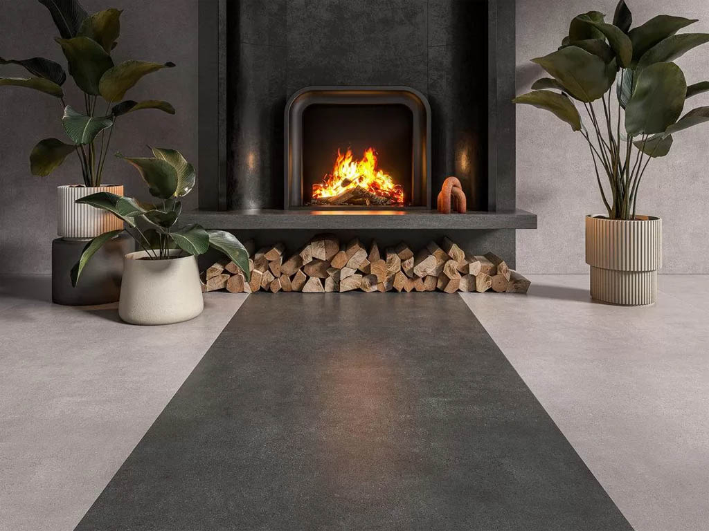Керамогранит Kerama Marazzi DD070600R Конкрит желтый матовый обрезной 119.5x320