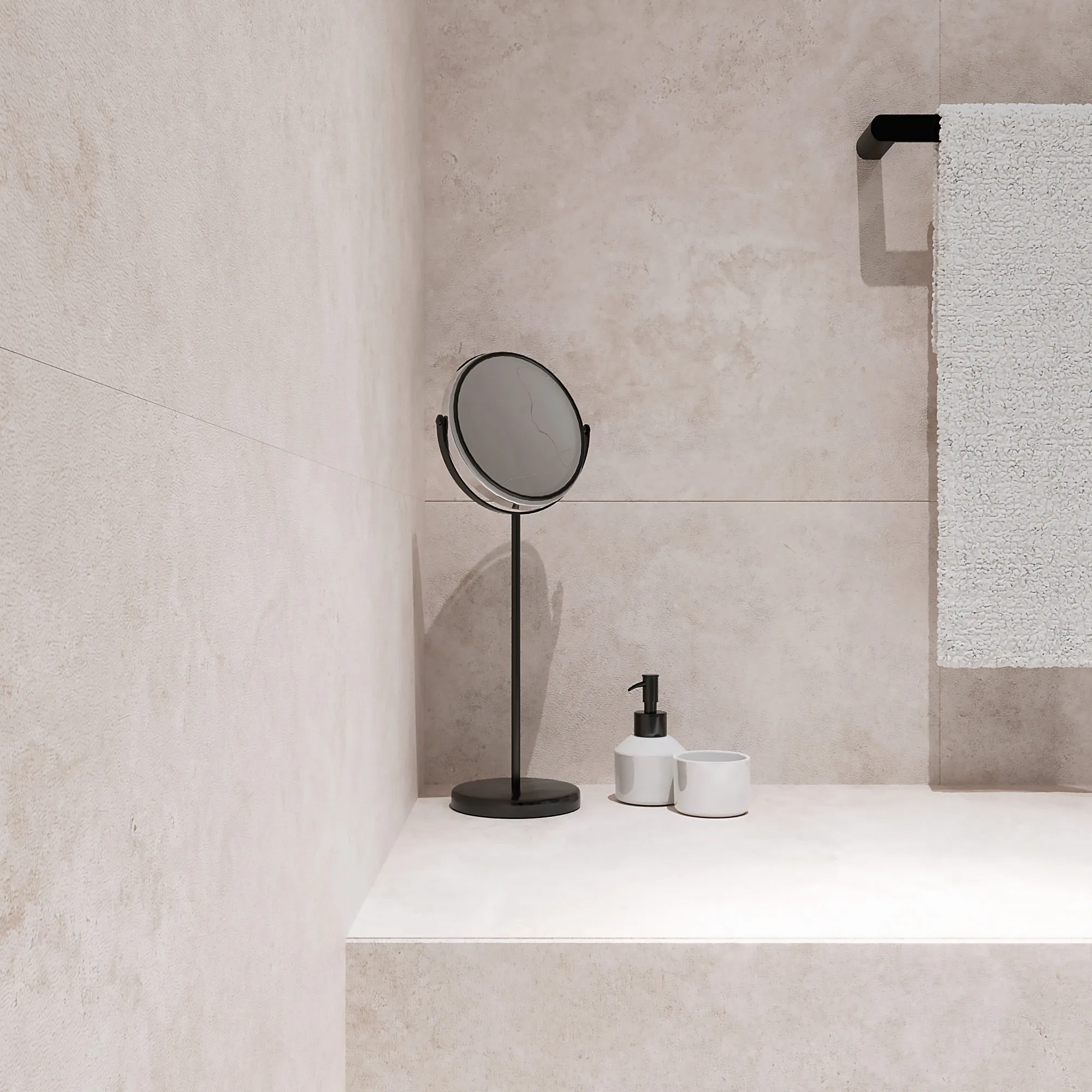 Керамогранит Аркадия Керамика RT7004-B Arawak White Matt Rustic Punch 60x120 белый