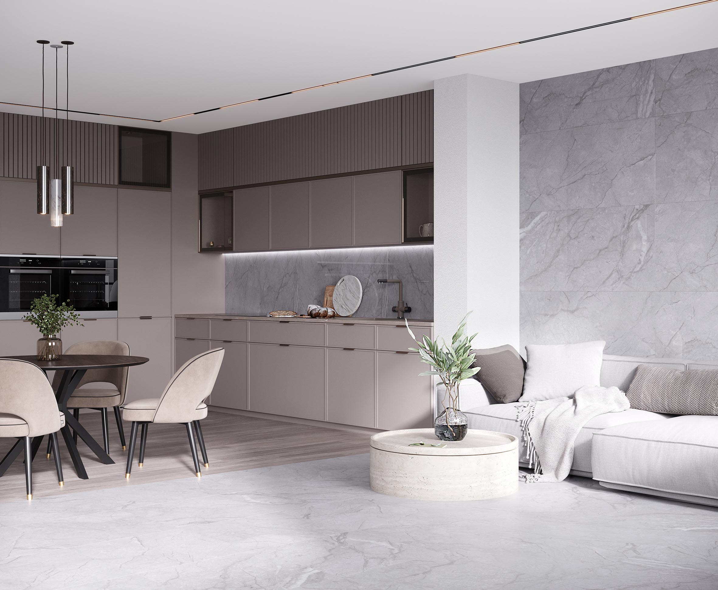 Керамогранит Laparet Antalya Grey 60x60 полированный