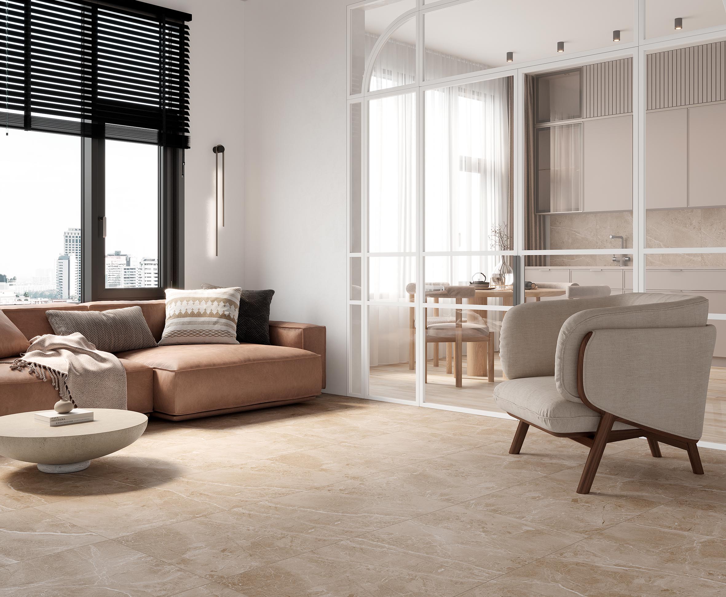 Керамогранит Laparet Obsidian Taupe 60x60 полированный