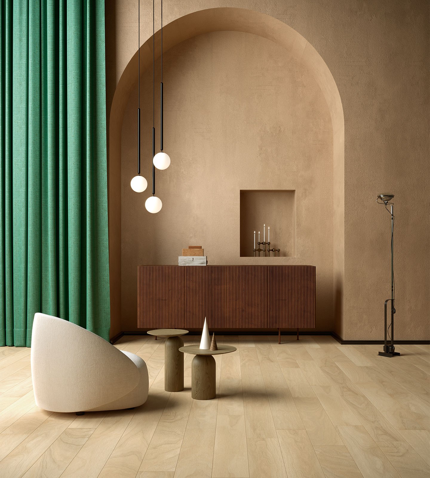 Ступень Coliseumgres Бормио Хани угловая правая 620070002999 бежевый 33x120