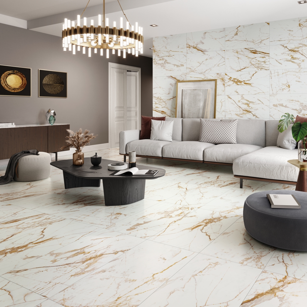 Плинтус ColiseumGres Pompei White 7,2x90