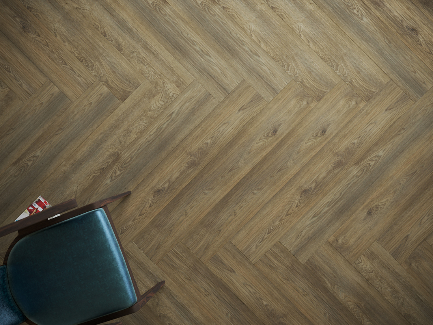 Кварцвиниловая плитка Fine Floor Gear FF-1802 Дуб Гудвуд кварц винил напольный