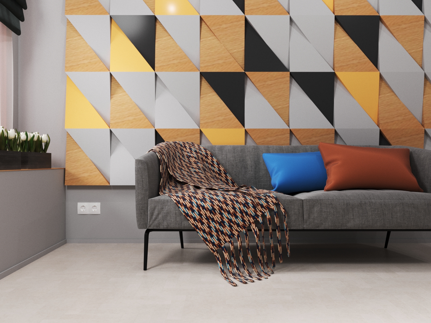 Кварцвиниловая плитка Fine Floor Craft Small Plank FF-441 Джакарта кварц винил напольный
