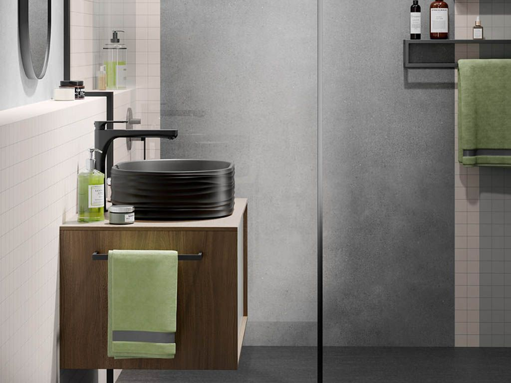 Керамогранит Kerama Marazzi DD070600R Конкрит желтый матовый обрезной 119.5x320