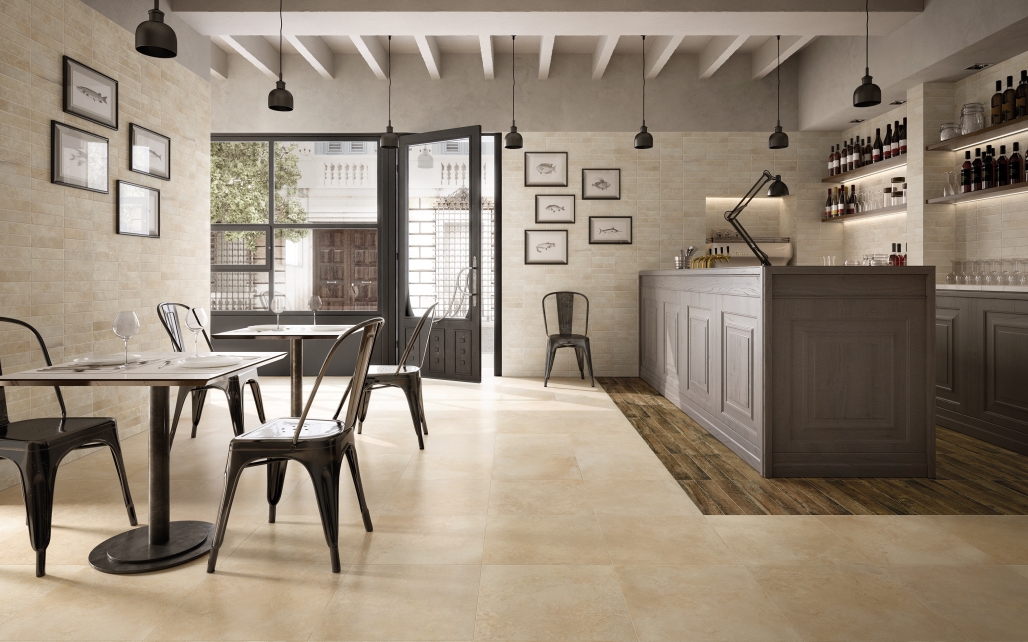 Декор ColiseumGres Garda Marrone Brick 45x45