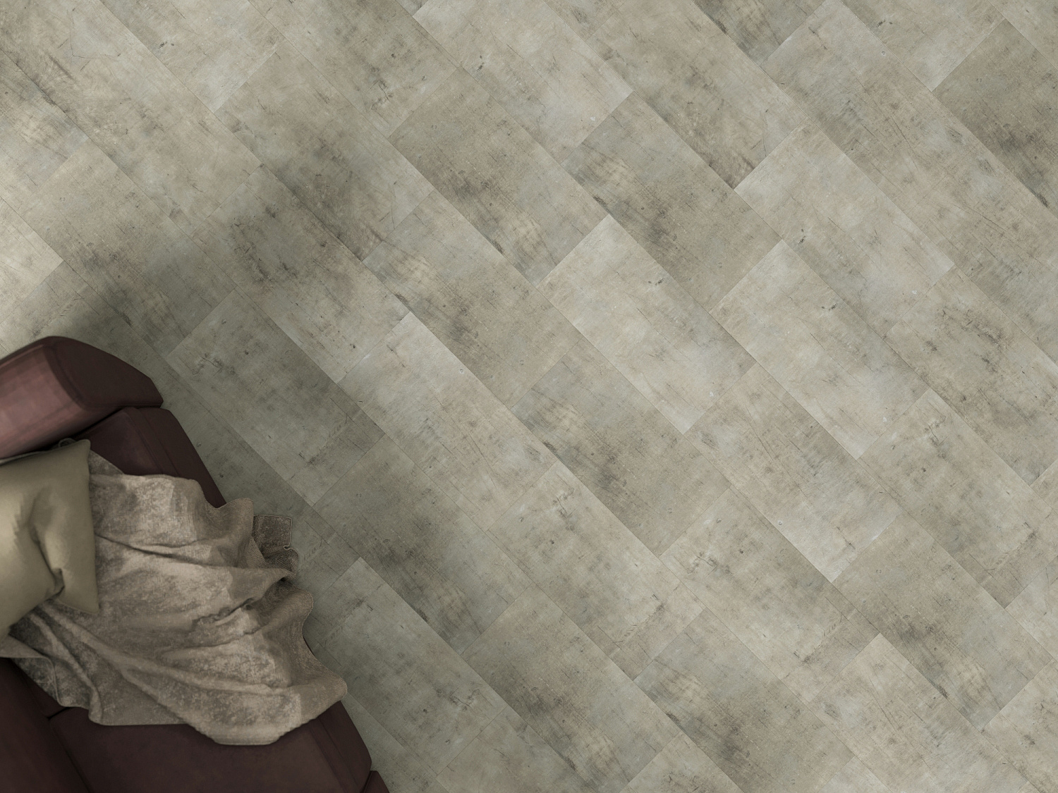 Кварцвиниловая плитка Fine Floor Stone FF-1441 Джакарта клеевой кварц винил напольный