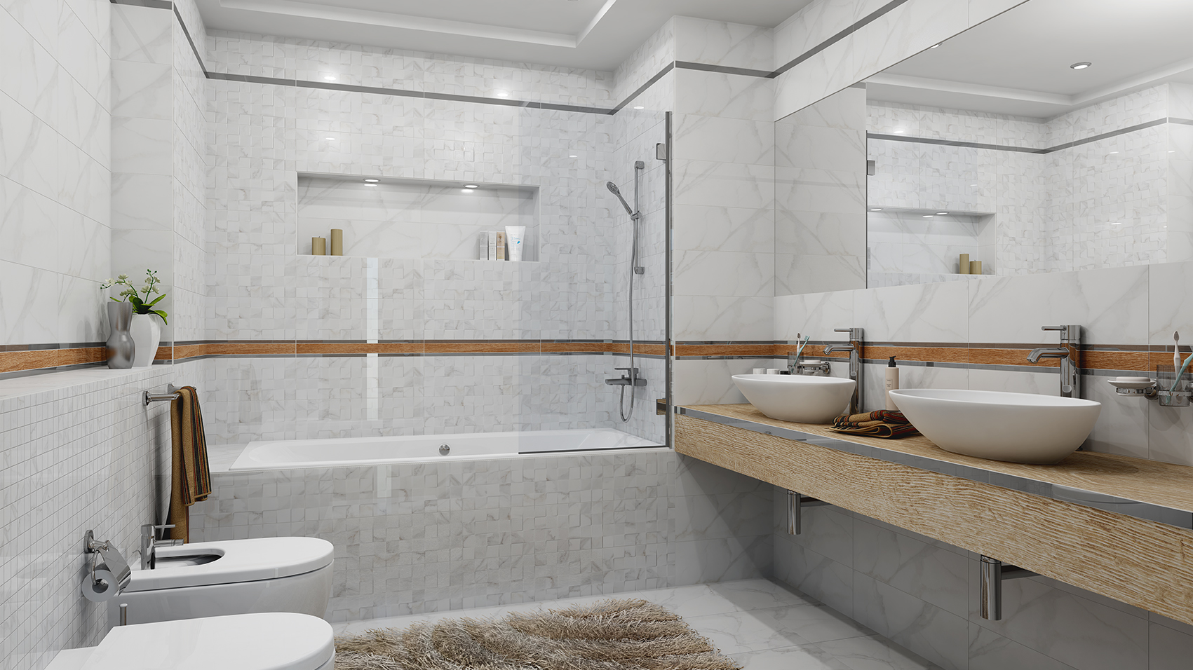 Мозаика Laparet Cassiopea 30x30 глянцевый