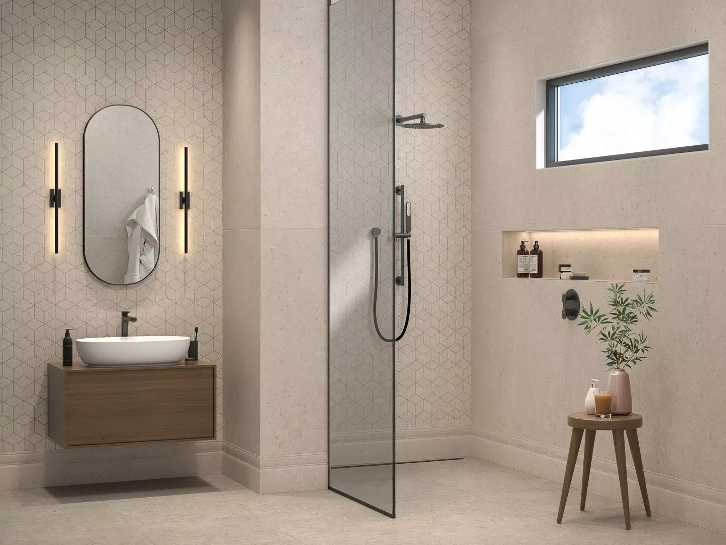 Плинтус Kerama Marazzi FME015R Риккарди серый светлый матовый обрезной 20x40