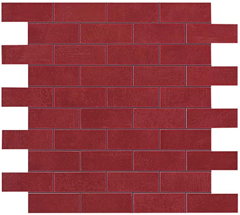 Мозаика Atlas Concorde Boost Red Minibrick 30.5x30.5 9BMQ