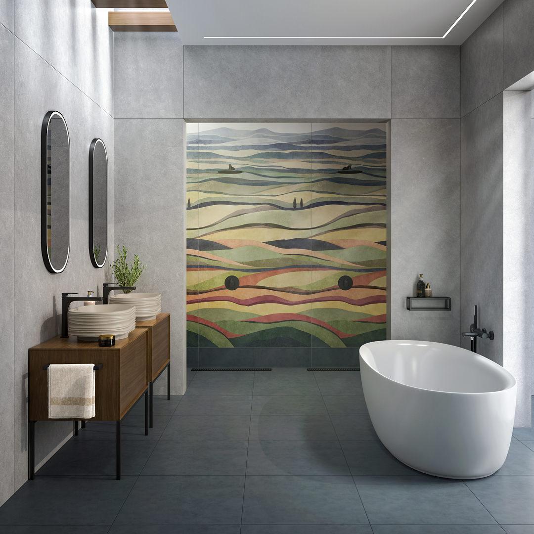 Керамогранит Kerama Marazzi Про Стоун чёрный обрезной 60x60 DD600720R