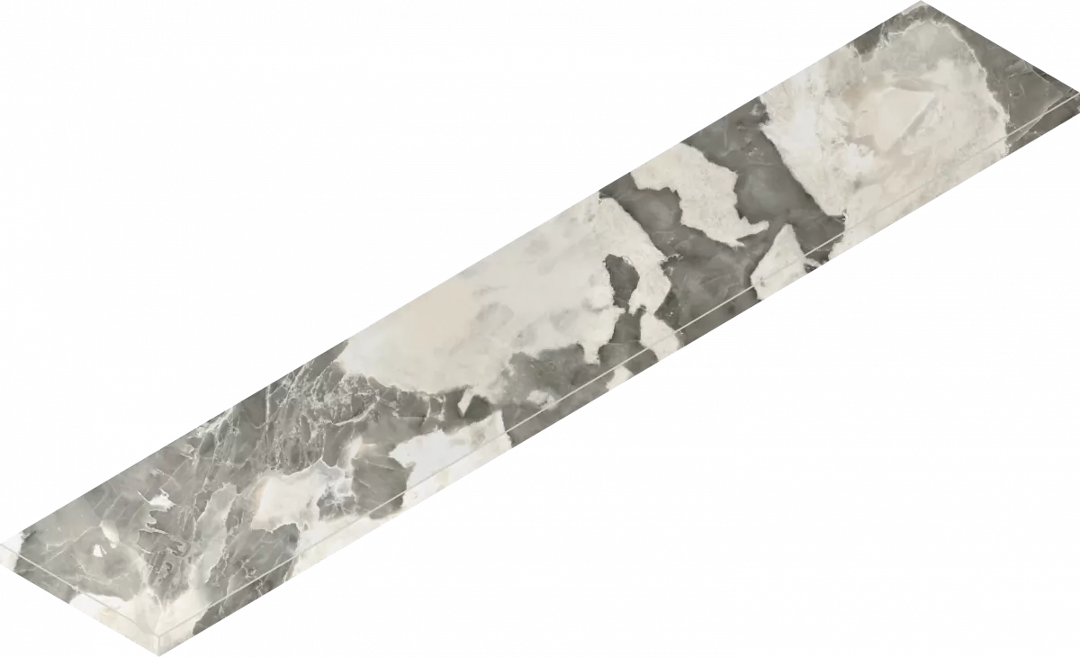 Ступень Италон Стелларис Довер Лайт угловая левая 620070002637 серый 33x160