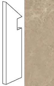 Ступень левая Marvel Elegant Sable Battiscopa Sag.Sx AFBZ 7.2x30