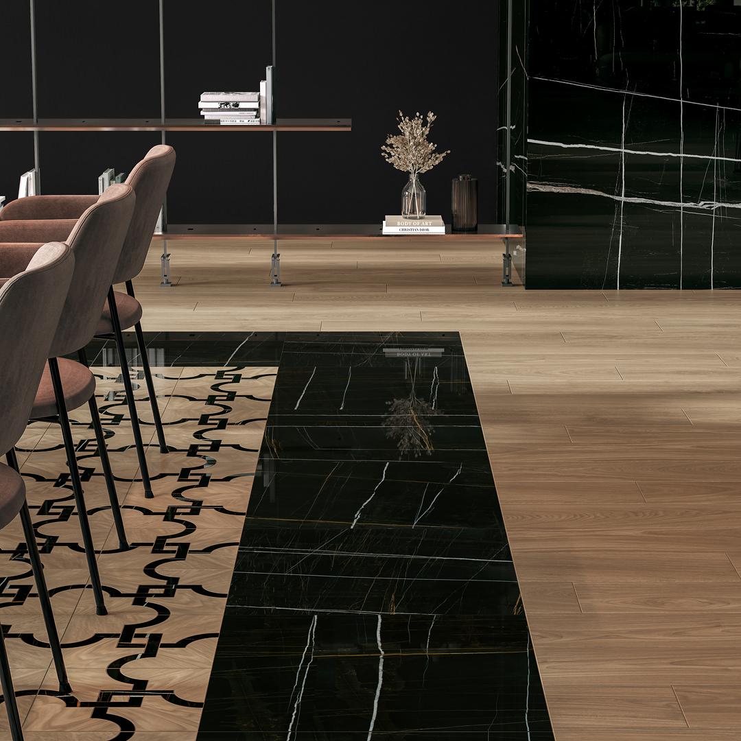 Керамогранит Kerama Marazzi Греппи белый обрезной лаппатированный 60x60 SG642022R