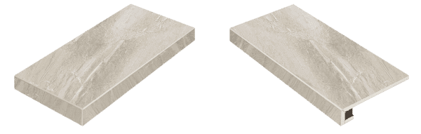 Ступень угловая левая Italon Magnetique White 33x60