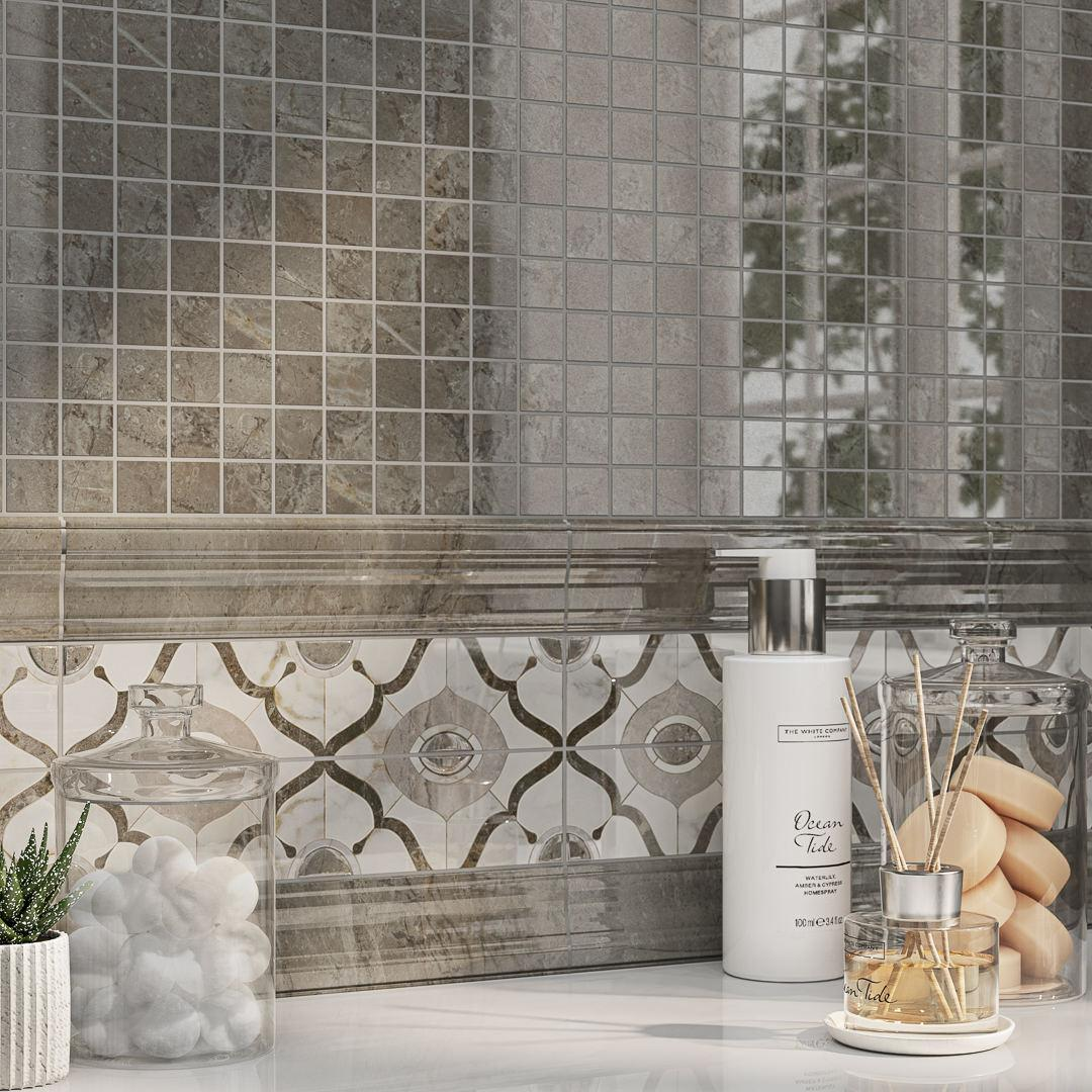 Плинтус Kerama Marazzi FMB032 Кантата белый глянцевый 15x25