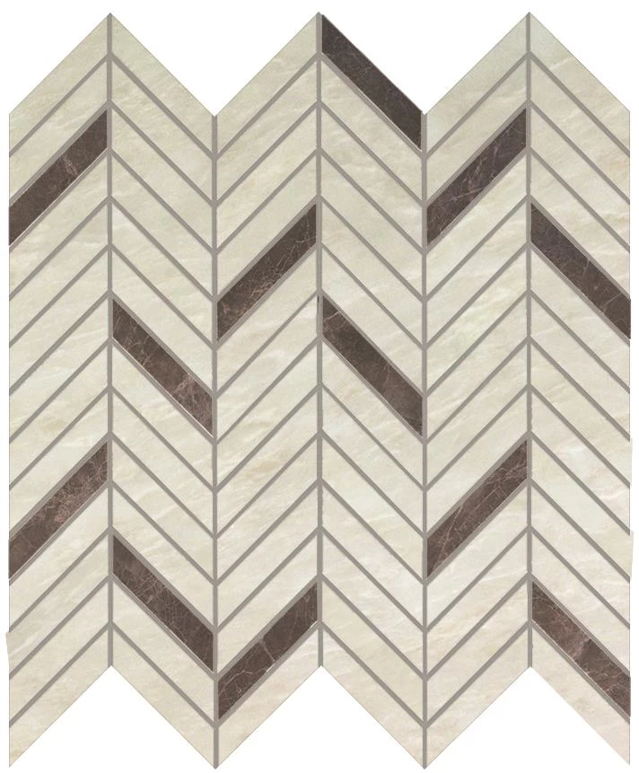 Мозаика Atlas Concorde Marvel Edge Imperial White Mosaico Twill 30x31 AEPT