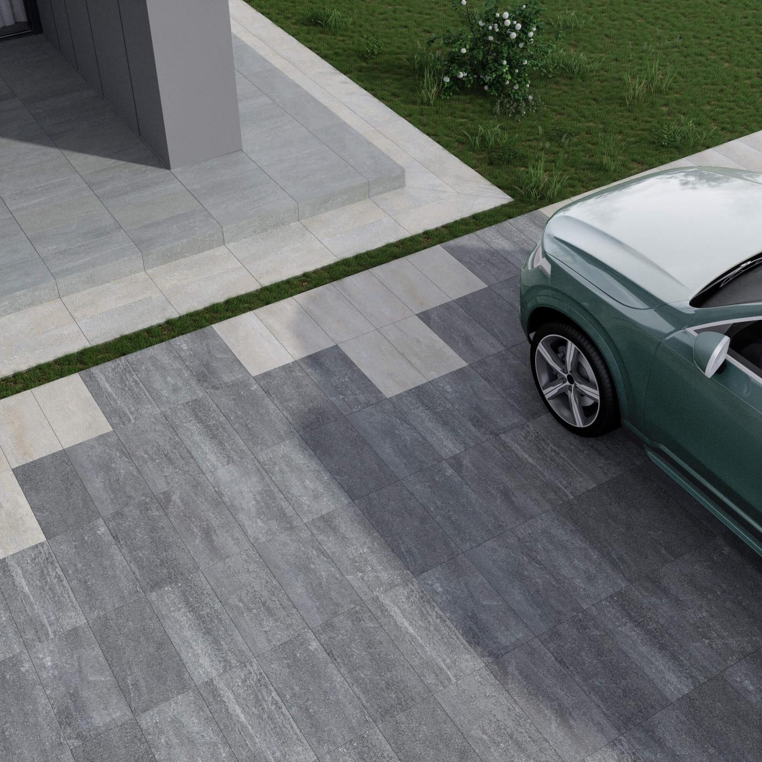 Мозаика Керама Марацци SBM014\DD204020 Про Нордик серый темный мозаичный 30х30