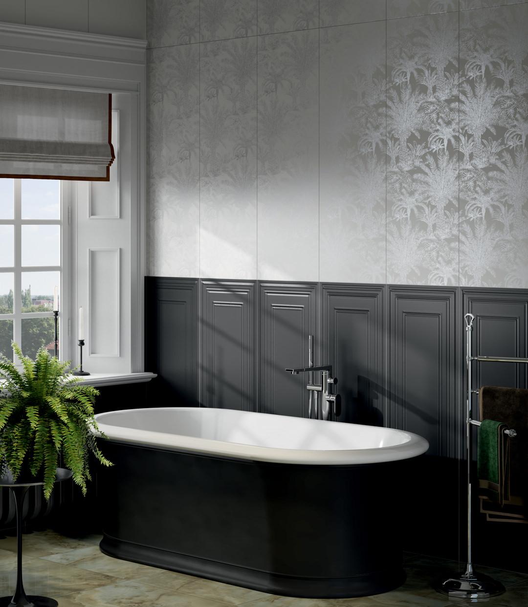 Бордюр Kerama Marazzi Синтра Багет черный матовый обрезной 7.3x40 BLF009R