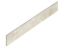Плинтус ColiseumGres Крета Уайт 610130005390 белый 7.2x60