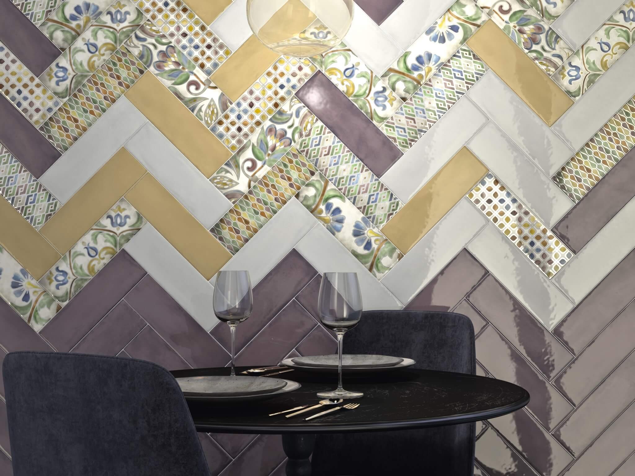 Керамическая плитка Kerama Marazzi 9017 Монпарнас зелёный 8,5x28,5