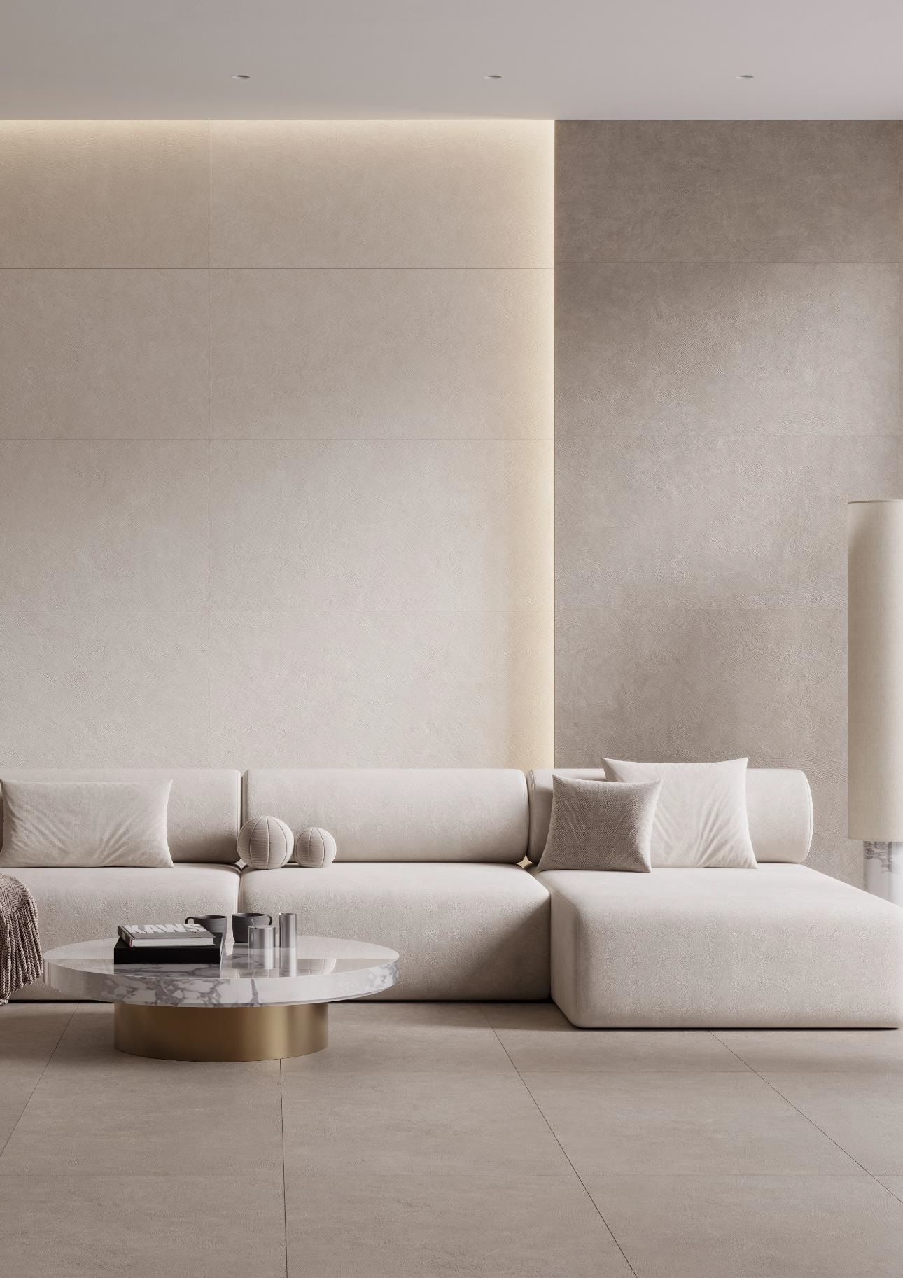 Керамогранит Керранова Naedine Сappuccino K-2153/SR/600x1200x10 коричневый