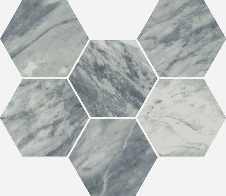 Мозаика Italon Charme Extra Atlantic Hexagon 25x29
