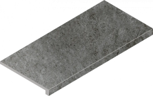 Ступень Италон Магма Графит угловая правая 620070002954 серый 33x60