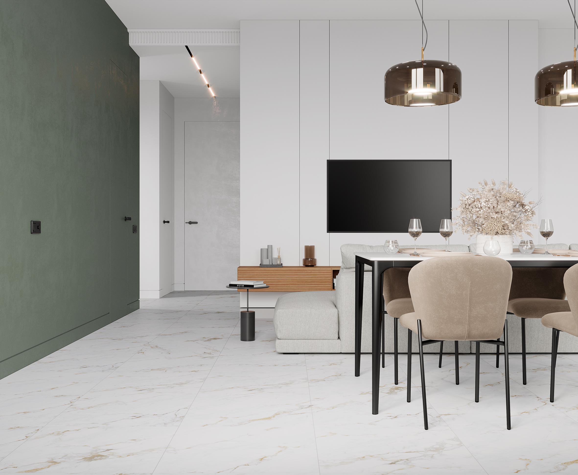 Керамогранит Laparet Statuario Martin 60x60 полированный