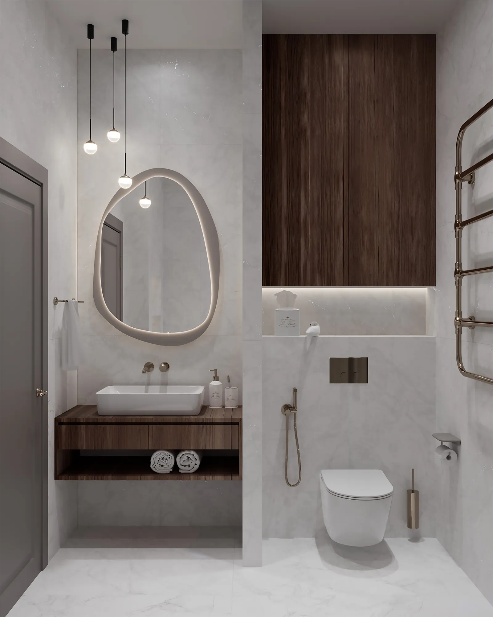 Керамогранит Аркадия Керамика CR4011-A Arctic Pearl Carving 60x120 бежевый