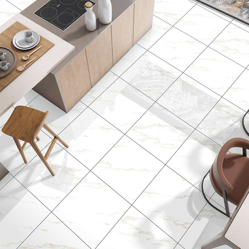 Керамогранит Азарио Calacata Carve 60x120 Glossy F3020821120G белый