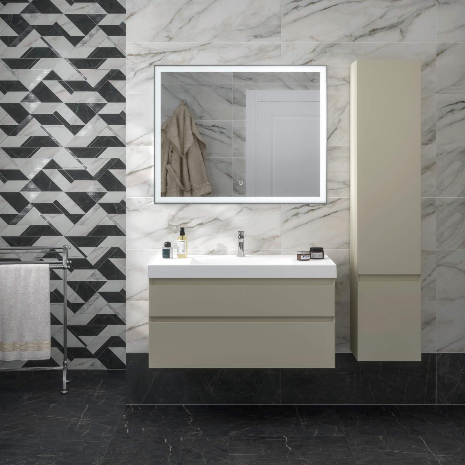 Керамическая плитка Kerama Marazzi 13097TR Буонарроти белый матовый обрезной 30x89.5