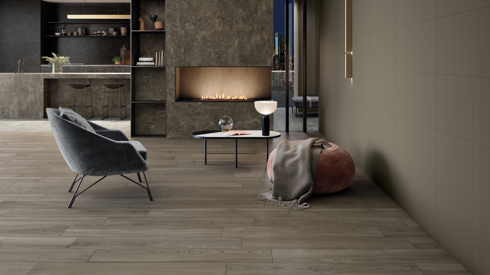 Керамогранит Italon Room Stone Grey 60x60