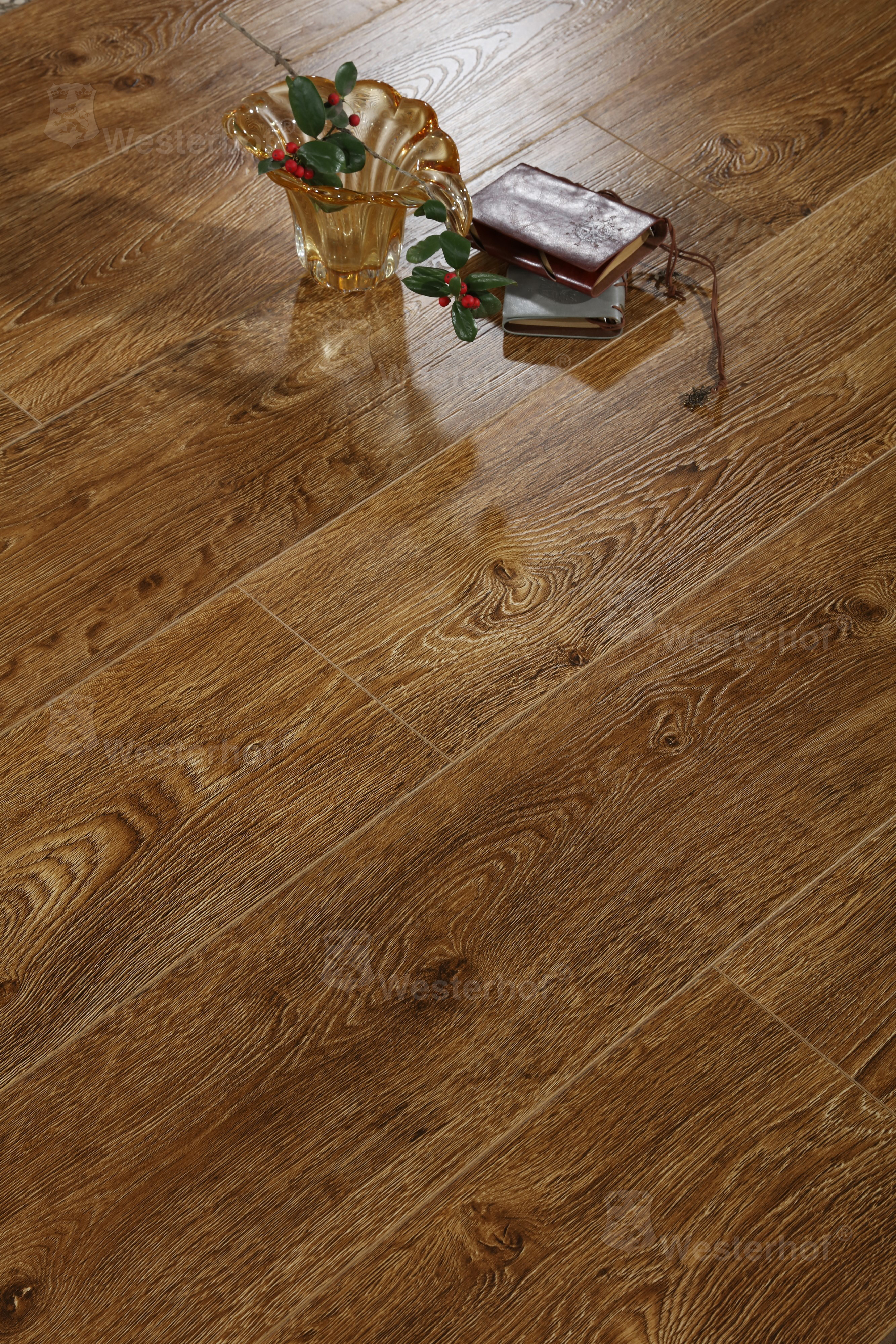 Ламинат Westerhof Maestro SuperStep Дуб Бастонь 9219-8 24x121.5 коричневый