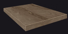 Ступень угловая правая ColiseumGres Venezia Marrone 33x45