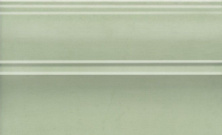Плинтус Kerama Marazzi Левада зеленый светлый глянцевый 15x25 FMB027