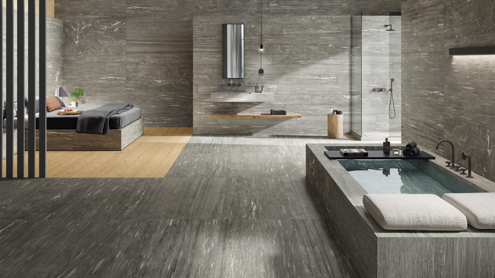 Декор Italon Skyfall Bianco Block 40x53