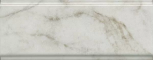 Бордюр Kerama Marazzi BDA025R Серенада белый глянцевый обрезной 12x30