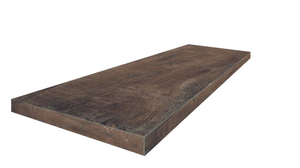 Ступень угловая левая ColiseumGres Brenta Brown 33x90