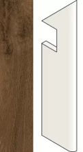 Ступень правая Heartwood Moka Battiscopa Sag.Dx AMAY 7.2x30